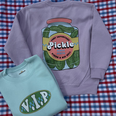 Very important Pickle Sweater (adult and kids)