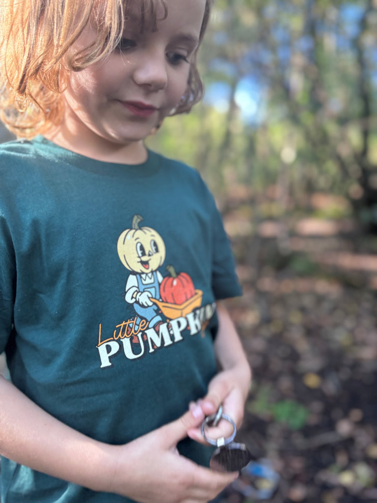 Little pumpkin club (adult & Kids) organic t-shirt