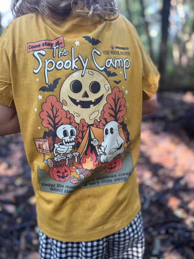 Spooky camp (adult & Kids) organic t-shirt