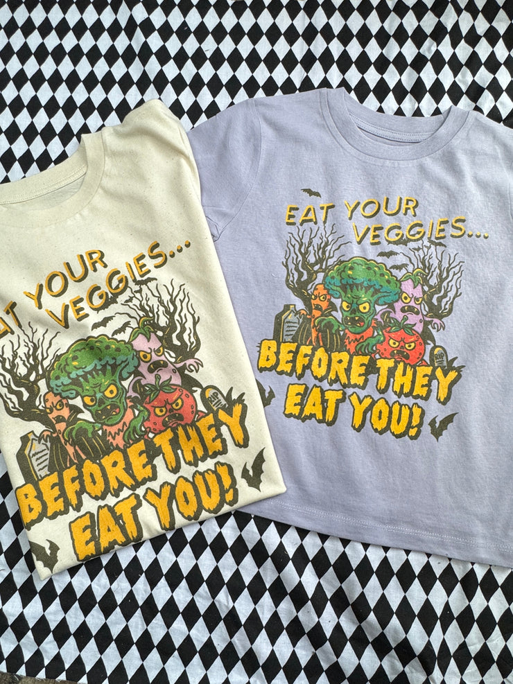Eat Your veggies (adult & Kids) organic t-shirt