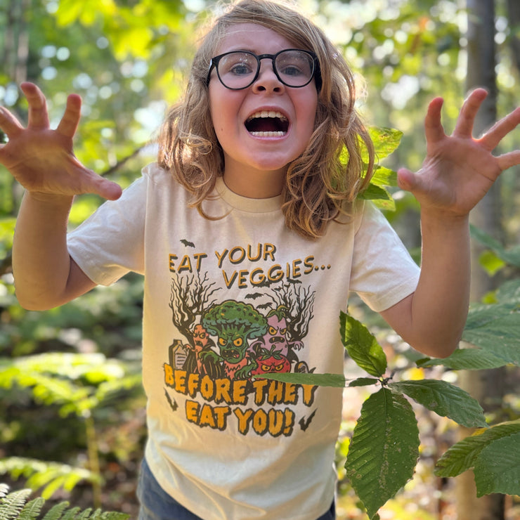 Eat Your veggies (adult & Kids) organic t-shirt