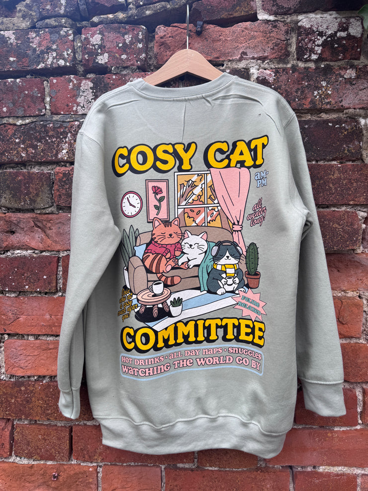 Cosy cats committee Kids Sweatshirt