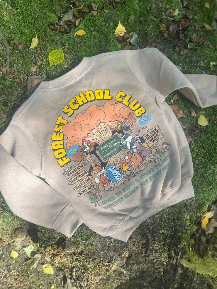 Forest school  club Kids Sweatshirt