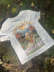 Going places kids organic t-shirt