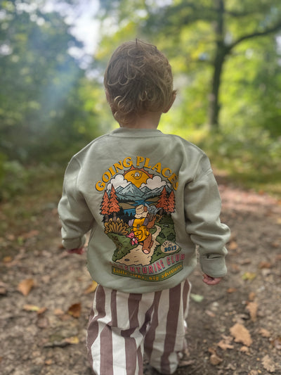 Going Place adventure Club Kids Sweatshirt