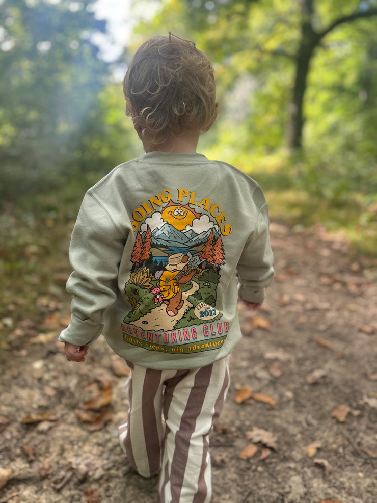 Going Place adventure Club Kids Sweatshirt