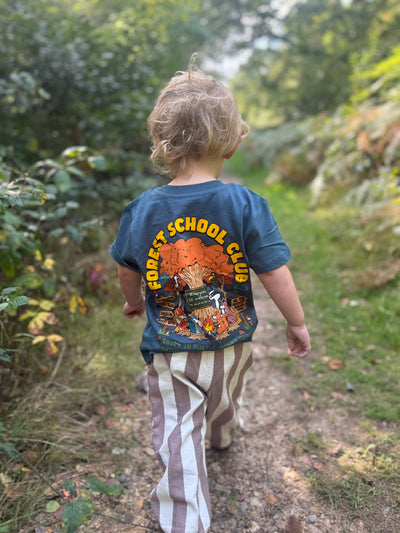 Forest school club kids organic t-shirt