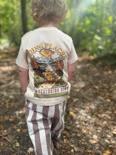 Going places kids organic t-shirt