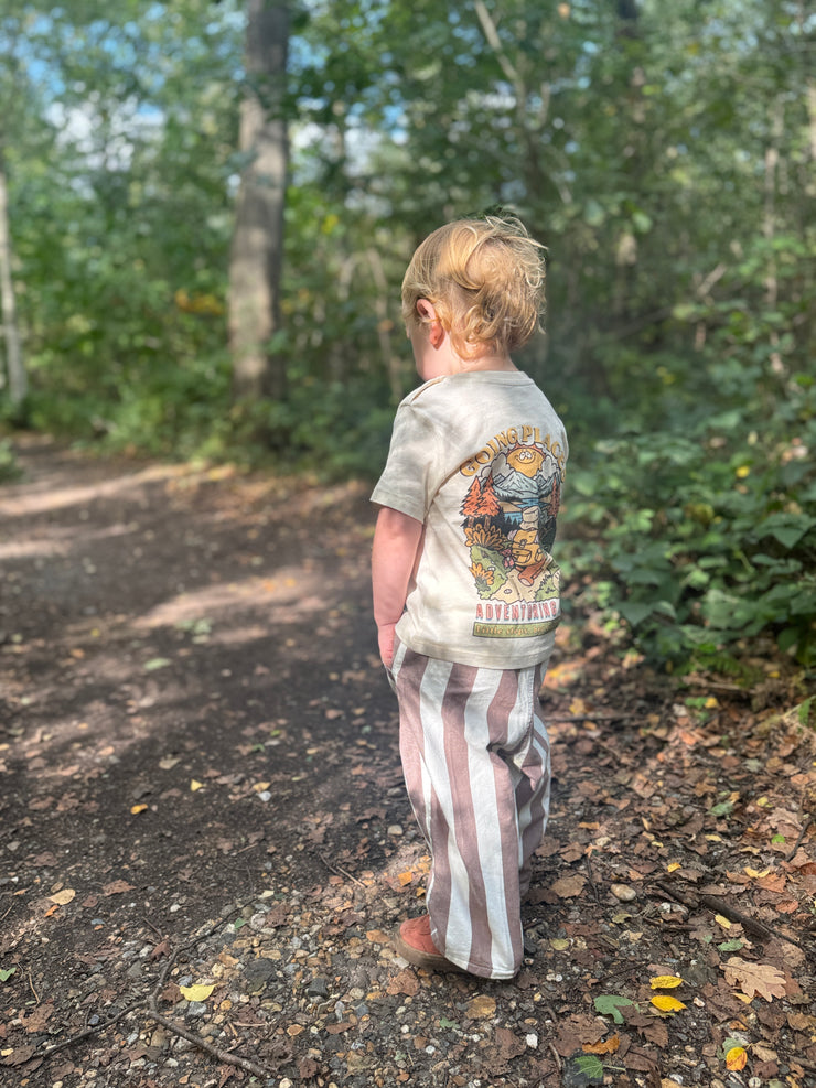 Going places kids organic t-shirt