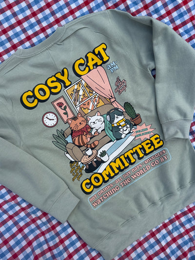 Cosy cats committee Kids Sweatshirt