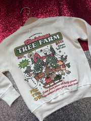 Christmas tree farm Sweatshirt (kids and adults)