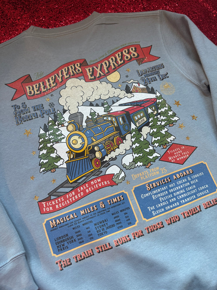 The Believer's Express Sweatshirt (kids & adults)
