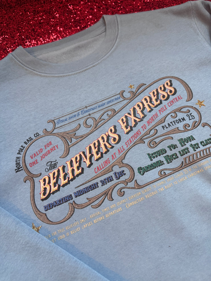 The Believer's Express Sweatshirt (kids & adults)