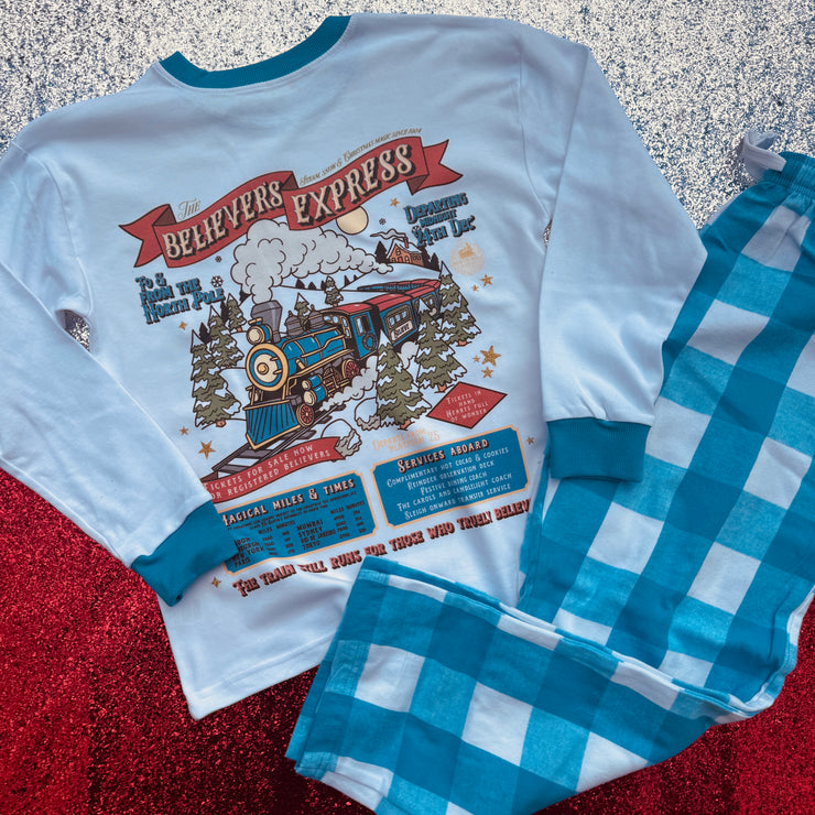 Check PJ's- all designs- Sizes 6-12 months- 9-10 years