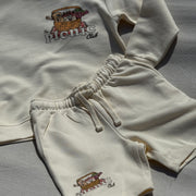 The Picnic Club British Summer Sweater & Shorts set