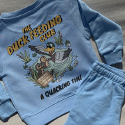 The Duck Feeding Club British Summer Sweater & Shorts set