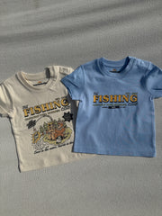 Fishing Kids T-shirt- The Fishing club organic top