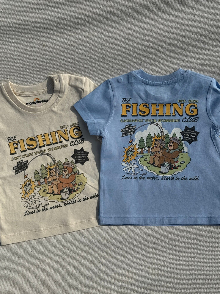 Fishing Kids T-shirt- The Fishing club organic top