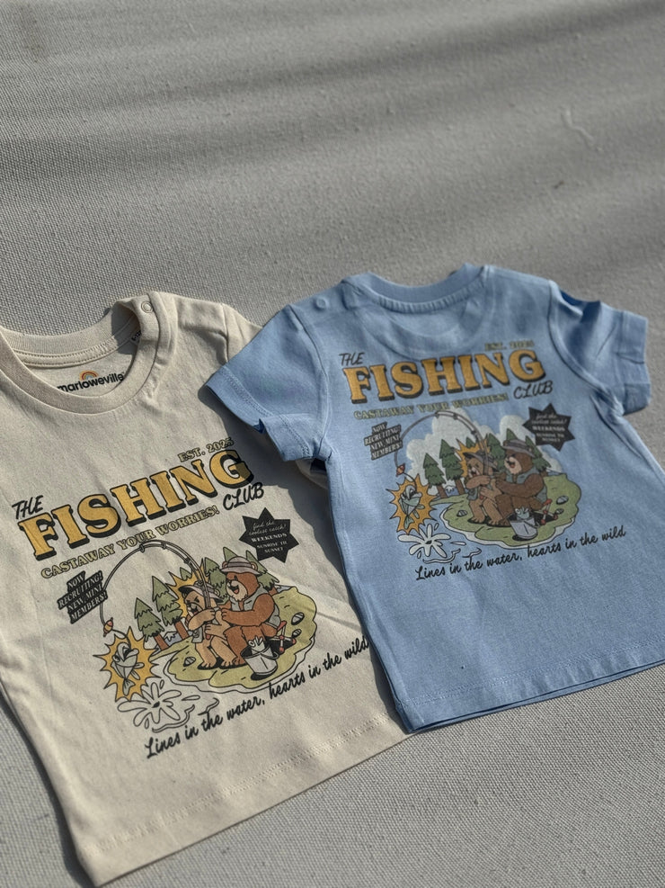 Fishing Kids T-shirt- The Fishing club organic top