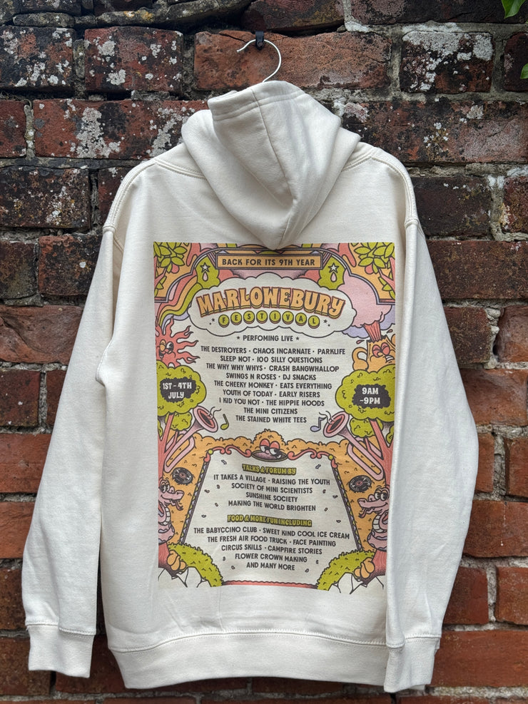 Personalised festival kids hoodie (zip & pullover)