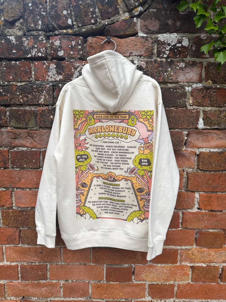 Personalised festival kids hoodie (zip & pullover)