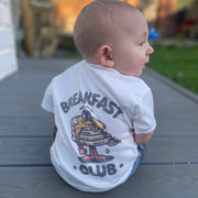 Breakfast club (back and front) white t-shirt