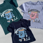 The babyccino/ cappuccino club- organic t-shirt (adults and kids)