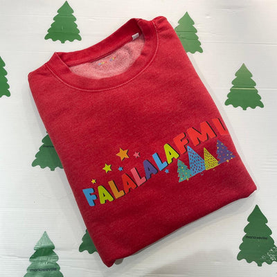 Falalalafml Christmas Adults Sweater/Sweatshirt