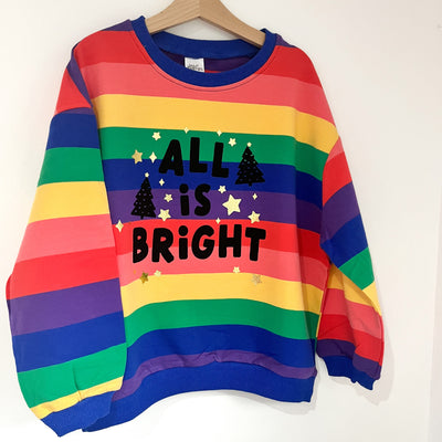 ALL IS BRIGHT Rainbow Kids Jumper
