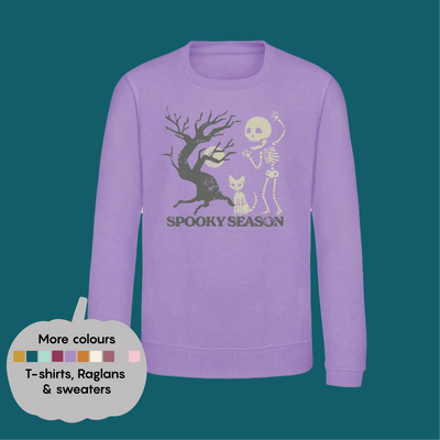 SPOOKY SEASON T-shirt/ Raglan/ Sweater Kids and adults