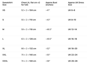 Personalised Christmas in Sweatshirt (kids and adults)