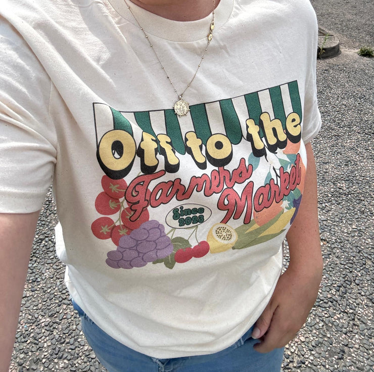 Farmers market organic kids tee