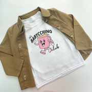 Tenner kids white t-shirt (Any design, printed on front only)