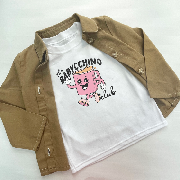 Tenner kids white t-shirt (Any design, printed on front only)