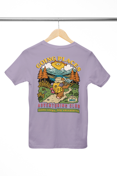Going places (adult) organic t-shirt