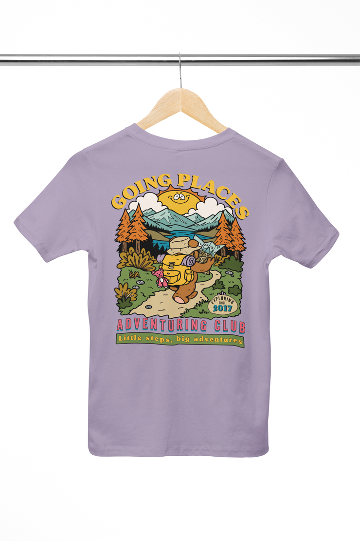 Going places (adult) organic t-shirt