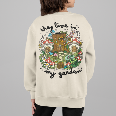 Fairy Garden (adult and kids) sweater