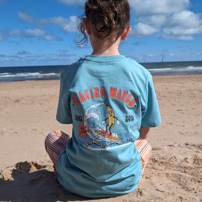 Making Waves - organic/Stripe t-shirt (adults and kids)