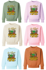 Eat your veggies adult and kids sweater