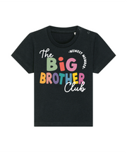 Big/ little sibling club organic kids tee