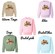 Born to bloom sweatshirt (adult and kids)