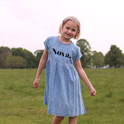 OFFER £12 Cotton Denim Dress
