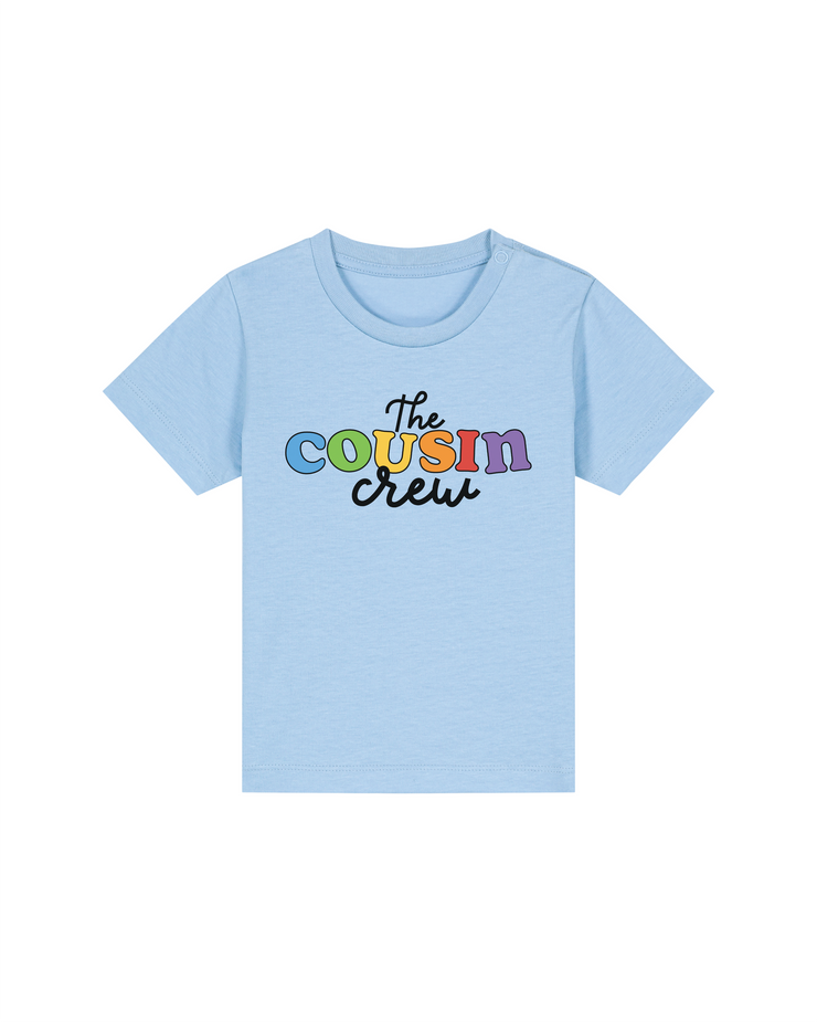 Cousin crew organic T-shirt (baby, kids & adults)