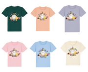 Cuddly club kids organic t-shirt