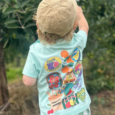 Farmers market organic kids tee