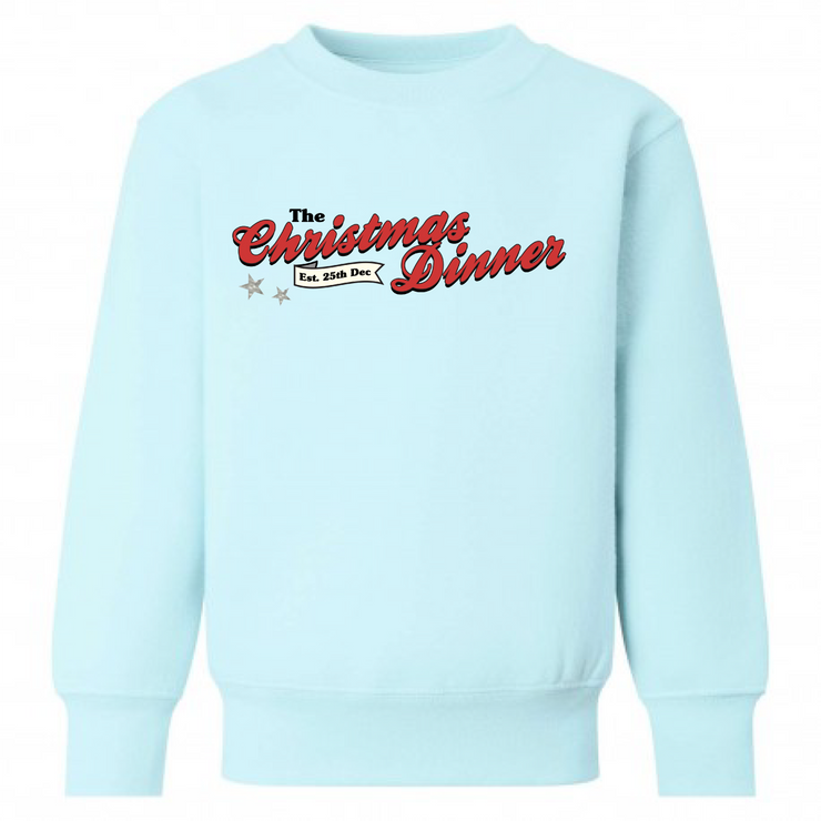 Christmas dinner club Sweatshirt (kids and adults)