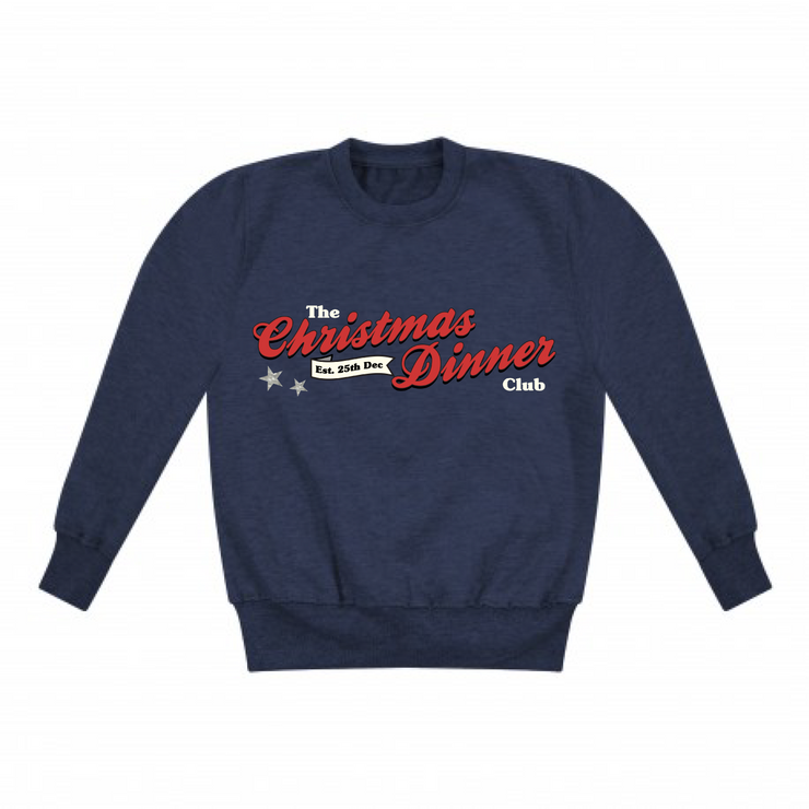 Christmas dinner club Sweatshirt (kids and adults)