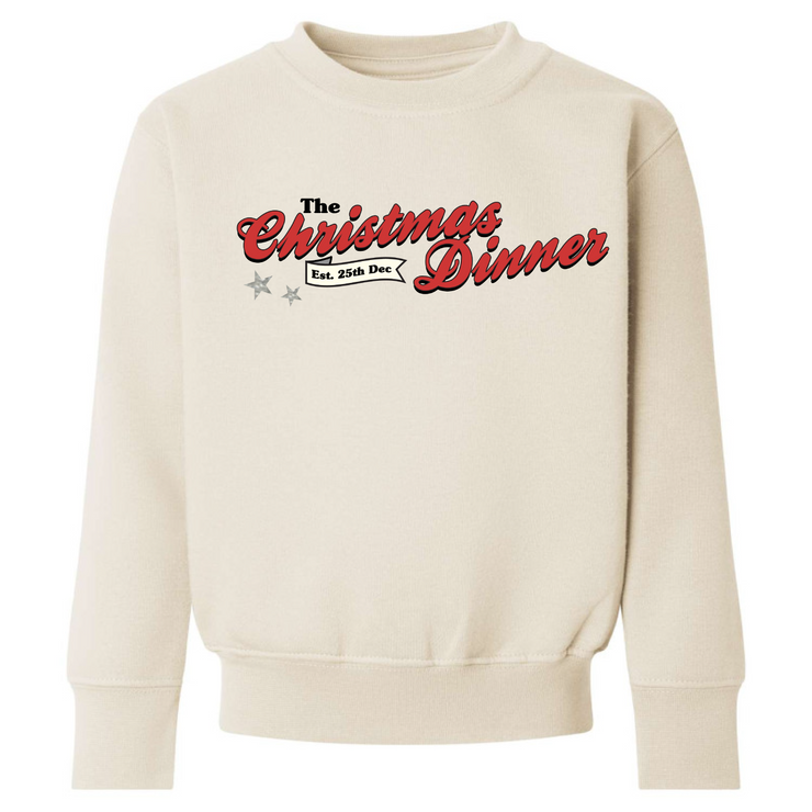 Christmas dinner club Sweatshirt (kids and adults)