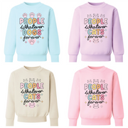 DOGS FOREVER kids sweater