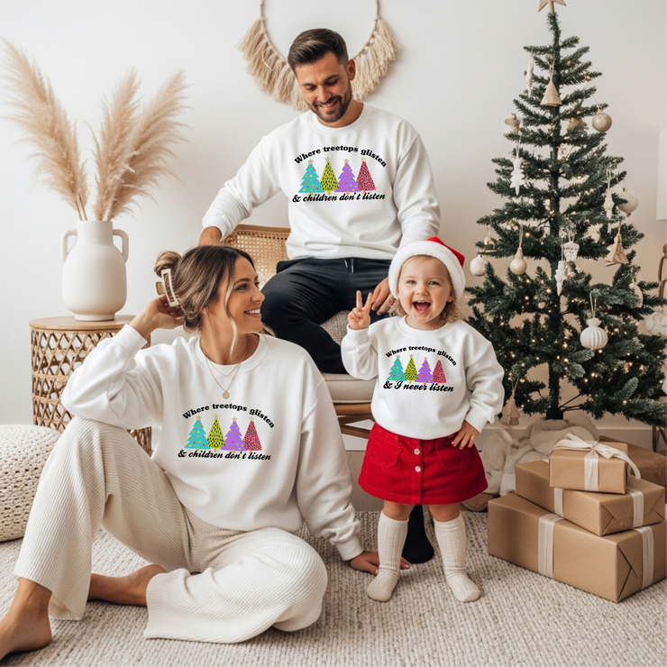 Don't listen Sweatshirt (kids & adults)